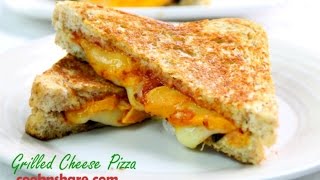 Grilled Cheese Pizza [upl. by Ahsinor]