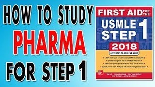 How to Study Pharmacology For Step 1 [upl. by Tillinger]