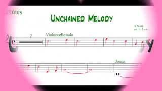 17  Unchained Melody pour flûtes à bec [upl. by Funk]