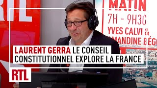 Laurent Gerra  quotLe conseil constitutionnel explore la Francequot [upl. by Aihpos]