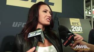 UFC 200 Cat Zingano Explains Why She Posted Extreme Weight Loss Photo [upl. by Nilok]