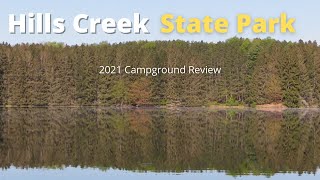 Hills Creek State Park Campground Review 2021 Wellsboro PA [upl. by Koy]