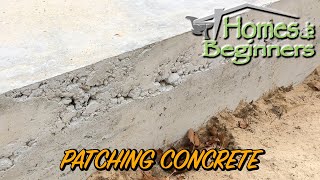 How to Repair Honeycombing or Holes in Concrete [upl. by Neom]