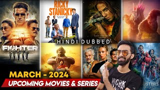 Upcoming Movies And Series In March 2024  Damsel Netflix  Fighter OTT  Hanuman Hindi OTT [upl. by Adamson]