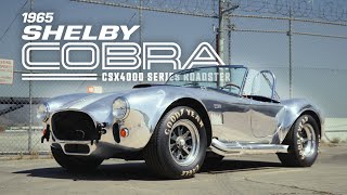 1965 Shelby Cobra CSX4000 Series Roadster  Mecum Monterey 2024 [upl. by Shanney773]