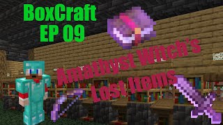 Minecraft EP09 Amathyst Witchs Lost Items [upl. by Aseuqram41]