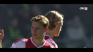 Frenkie de Jong vs ADO Den Haag A 24219 [upl. by Tesler]