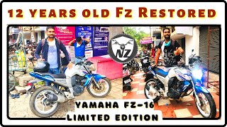 Restored ✅ FZ16 Limited Edition 2009  12 year old Yamaha Fz restoration full serviced customized [upl. by Leziar337]