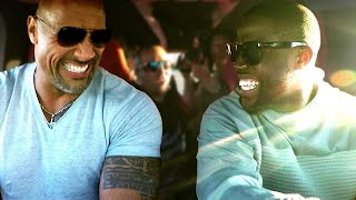 Kevin Hart and Dwayne Johnson Crush Things in a Monster Truck with an Omaze Winner  Omaze [upl. by Currier]