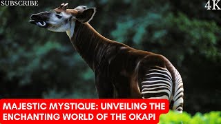 Majestic Mystique Unveiling the Enchanting World of the Okapi 4KDetailedAnimal Realm [upl. by Einna]