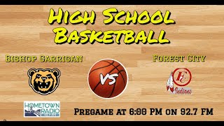 Bishop Garrigan Basketball vs Forest City [upl. by Anayd]