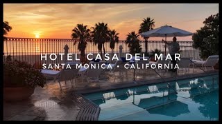 HOTEL CASA DEL MAR SANTA MONICA  KING OCEANFRONT [upl. by Naltiak]