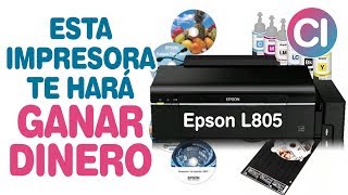 Esta Impresora te hará ganar mucho DINERO  Epson L805 [upl. by Arada]