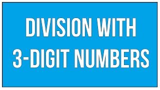 Division With 3 Digit Numbers In A Easy And Faster Way [upl. by Ayihsa]