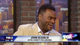 Actor John Sloan III interviewed by Lee Thomas Fox 2 [upl. by Roch]