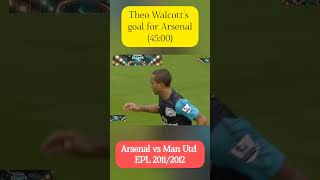 Rooney amp Walcott Goals  Man Utd vs Arsenal 201112 [upl. by Janka]