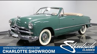 1949 Ford Custom Convertible for sale [upl. by Harlin]