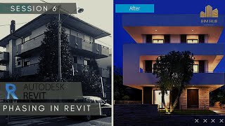 Revit Session  6 Phasing In Revit Overview [upl. by Nueovas]