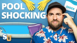 How To SHOCK a Swimming POOL [upl. by Parik791]