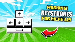 Keystrokes for minecraft bedrock edition  keystrokes mcpe 120  Working Keystrokes MCPE [upl. by Karoline]