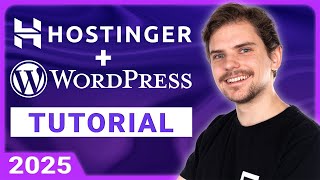 Hostinger WordPress Tutorial 2025  Beginners Guide [upl. by Aisela]