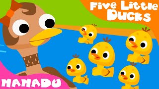 Five Little Ducks  MaMaDu Kids Songs [upl. by Alviani]