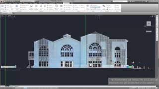 Leica Geosystems CloudWorx for AutoCAD 50 Elevation Drawing Tools [upl. by Bodwell699]