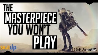 Nier Automata Review  The Masterpiece You Probably Wont Play [upl. by Akihdar701]