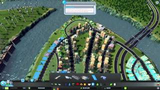 Cities Skylines E18  Plage gare sciences [upl. by Sherburne]