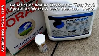 Benefits of Adding Borate to your Pool Sparkling Water amp Less Chemical Costs [upl. by Nahgam]