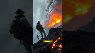 Gunung samalas breakingnews reels shorts [upl. by Monto]