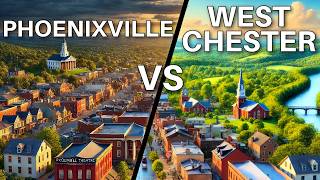 West Chester VS Phoenixville PA  Which Town Is BEST [upl. by Yht]