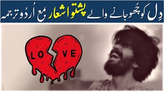 203  Pashto Poetry with Urdu Translation  Pashto Sad Heart Touching Poetry  Urdu Pashto Shayari [upl. by Mcnully432]