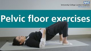 Pelvic Floor Exercises  Using your Pelvic Floor During Physical Activity [upl. by Leonard]