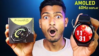 Lava Prowatch Zn Smartwatch Unboxing and Review in Hindi  Amoled 60hz Display IP68 110 Sports [upl. by Annuhsal]