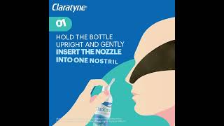 How to use the new Claratyne Saline Nasal Spray [upl. by Alley]