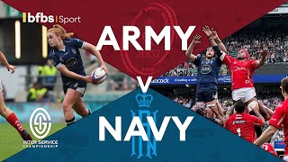 Army v Navy 2024  LIVE Inter Service rugby union [upl. by Aibara359]