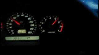 1998 Volvo S70 NonTurbo 0100 acceleration [upl. by Gnilrad]