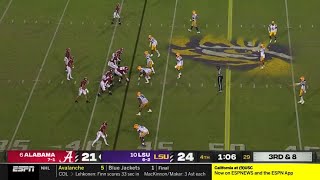 6 Alabama vs 10 LSU THRILLING Ending  2022 College Football [upl. by Letnoj]