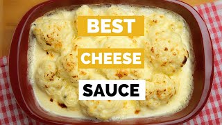 How to Make the BEST Cheese Sauce Recipe [upl. by Adalai]