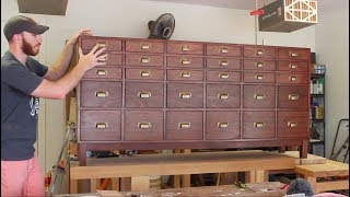 Making Another Large Apothecary Cabinet [upl. by Alberik]