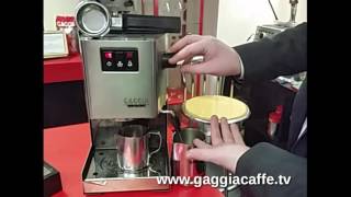 Gaggia Maintenance  Gaggia Caffe TV [upl. by Terrence78]