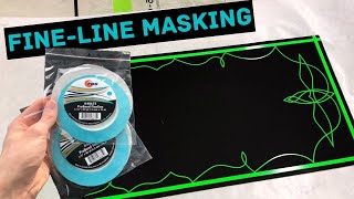 PinstripeStyle Masking with FBS Fineline [upl. by Irehj]