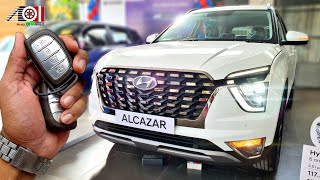 New Hyundai Alcazar  On Road Price List  Mileage  Features  Sunroof [upl. by Medwin]