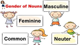 Gender of Nouns  English Grammar  Teacher Beth Class TV [upl. by Farman]