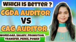 Difference between CAG AUDITOR and CGDA AUDITORPOST PREFERENCE OF SSC CGL auditor cgda cag ssc [upl. by Manville577]