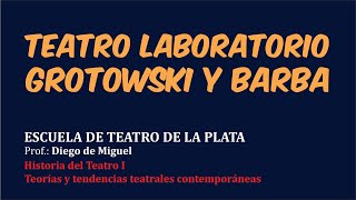 Teatro laboratorio [upl. by Elockcin]