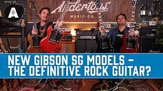 New Gibson SG Standard amp Tribute  The Definitive Rock Guitar [upl. by Aram793]