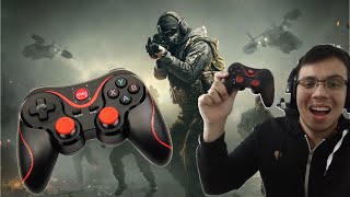 cómo Configurar control o gamepad para call of duty Mobile 2 [upl. by Arehahs]