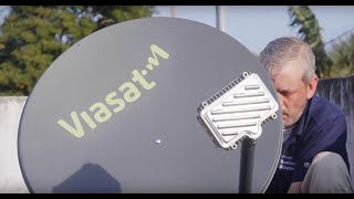 What does a typical Viasat Business installation look like [upl. by Dustin]